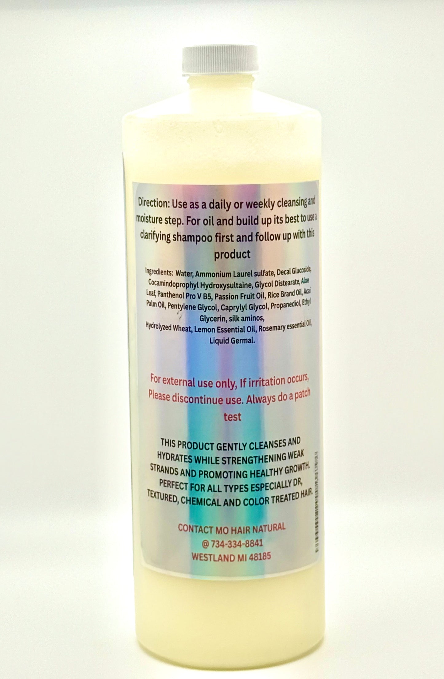 Mo Hair Moisture Shampoo 32 oz