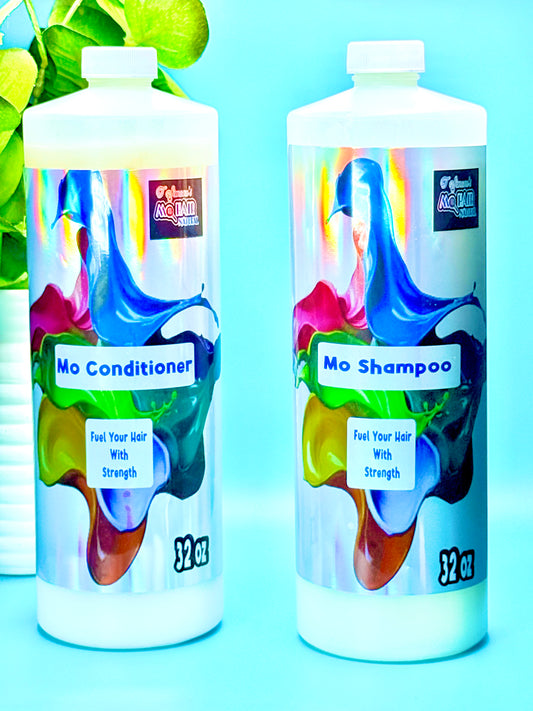 Mo Hair  Moisture Conditioner & Shampoo Dual 32oz